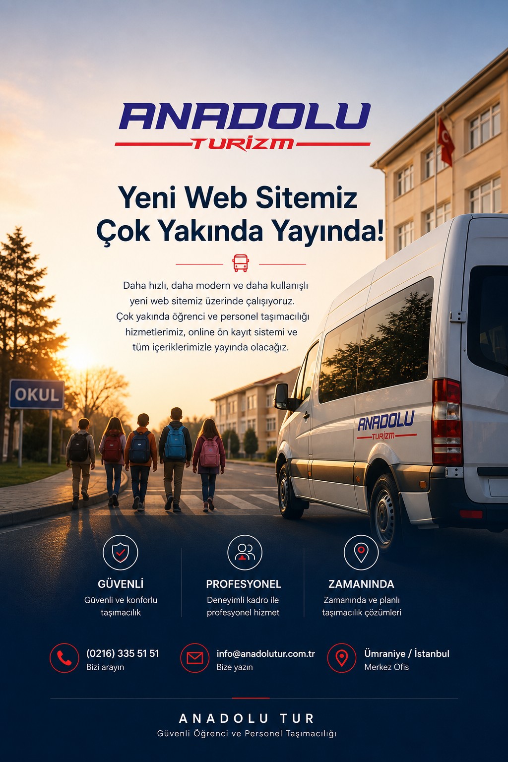 Anadolu Tur yeni web sitesi hazırlanıyor